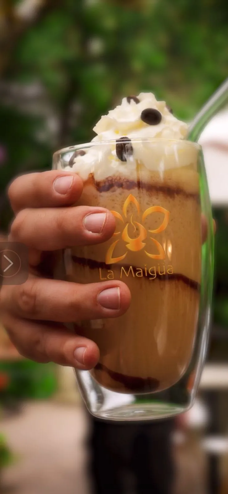 Moccaccino con crema