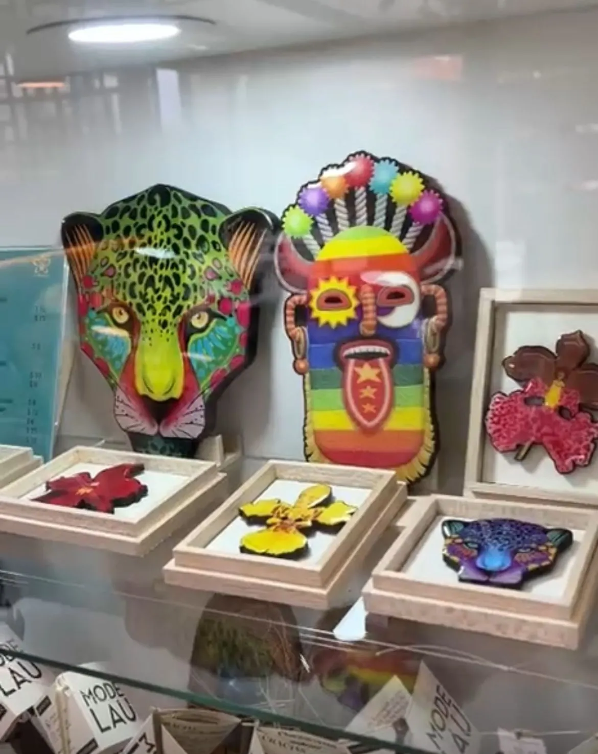 Souvenirs de artesanos ecuatorianos